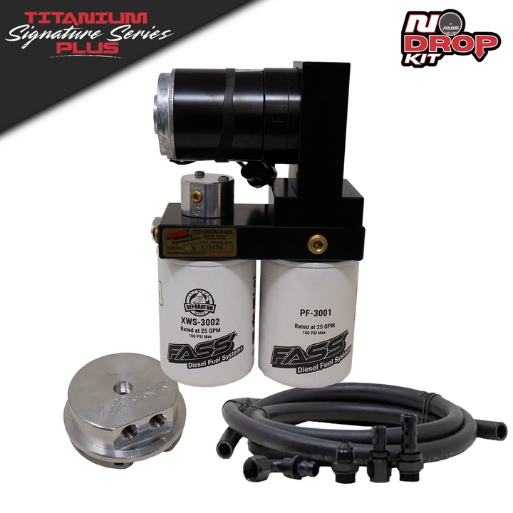 FASS 01-10 Chevy Duramax 165gph No Drop Titanium Plus Fuel System
