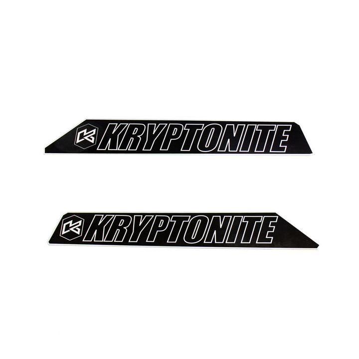 Kryptonite Upper Control Arm Logo Plates for UCA10