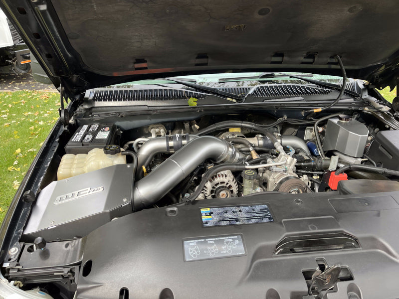 Wehrli 01-04 GM Duramax LB7 4in Intake Kit - Brizzle Blue