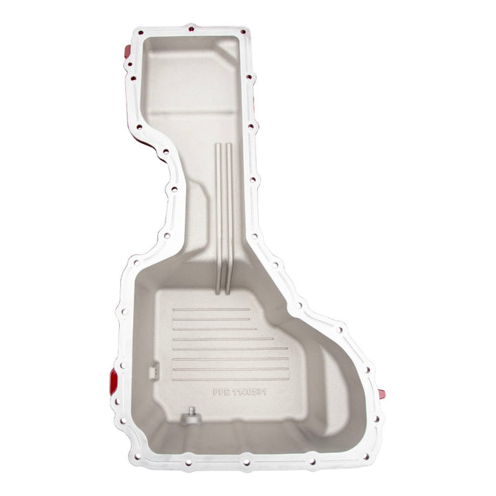 Wehrli 20-26 GM Duramax WCFab X PPE High Capacity Aluminum Oil Pan - Bengal Red