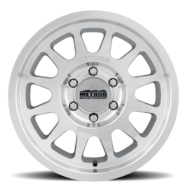 Method MR703 17x8.5 +25mm Offset 6x5.5 106.25mm CB Machined - Clear Coat Wheel