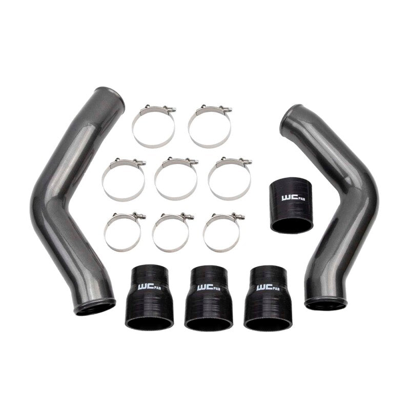 Wehrli 13-18 Cummins 6.7L 3.5in High Flow Intake Bundle Kit Stage 1 - Kiwi Green