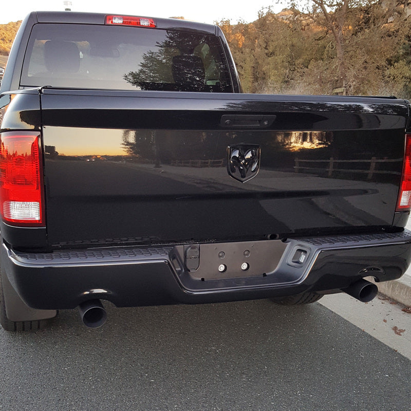Flowmaster 09-24 Dodge Ram 1500 5.7L 4in Angle Cut Exhaust Tips - Black