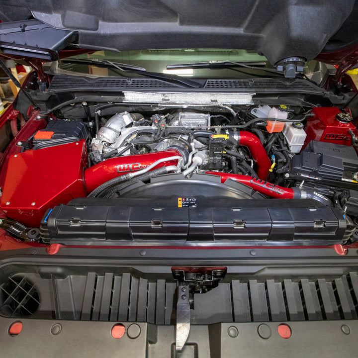 Wehrli 20-26 GM Duramax L5P 4in Intake Kit - Sparkle Granny Smith