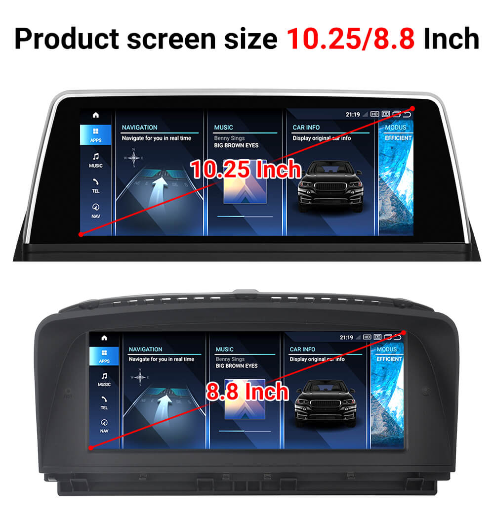 AuCar Android 13 10.25 / 8.8 Screen Size Car Radio GPS Navigation For BMW 7 Series E65 E66 2005-2009 Car Multimedia Stereo Player Car Video