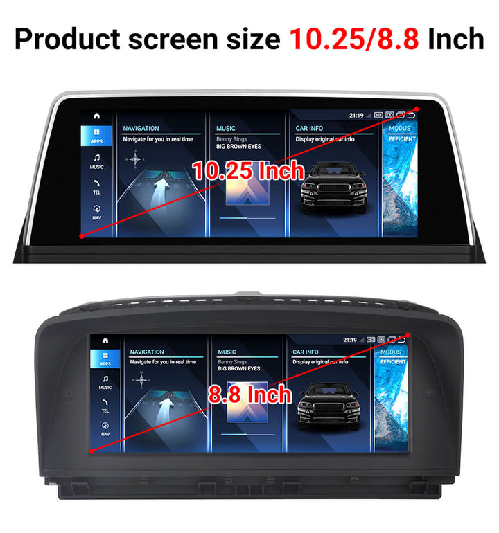 AuCar Android Screen Size Car Radio GPS Navigation For BMW 7 Series E65 E66 2005-2009 Car Multimedia Stereo Player Car Video