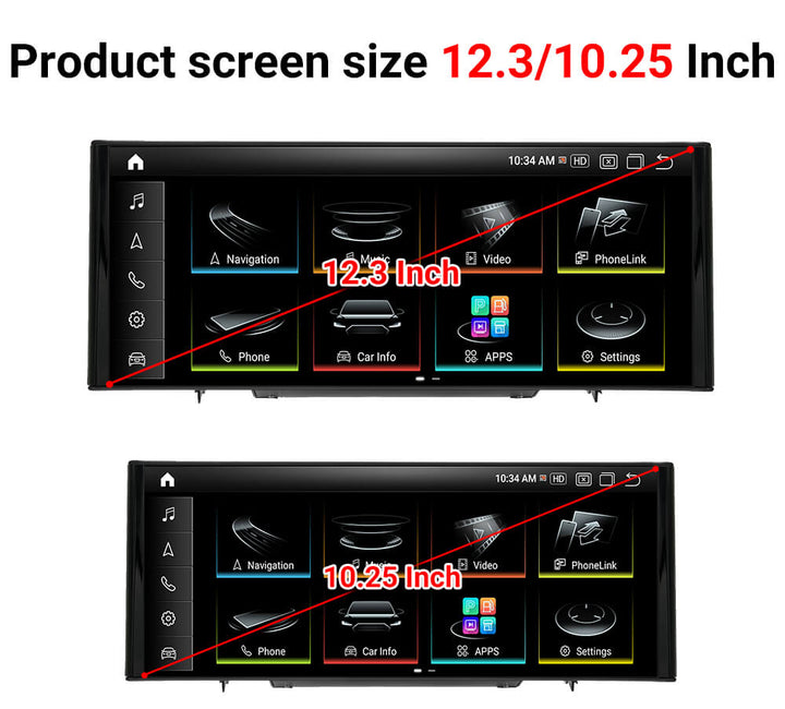 AuCar Android 13 12.3" Car Radio GPS Navigation For Audi Q3 SQ3 RSQ3 2013-2018 Car Multimedia Stereo Player Car Video