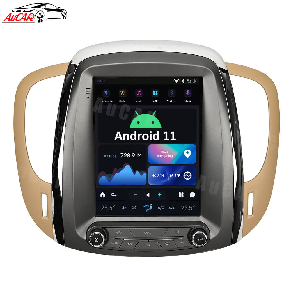 AuCar Tesla Android Car Radio GPS Navigation For 2012 Buick LaCrose Car Multimedia Stereo Player Car Video