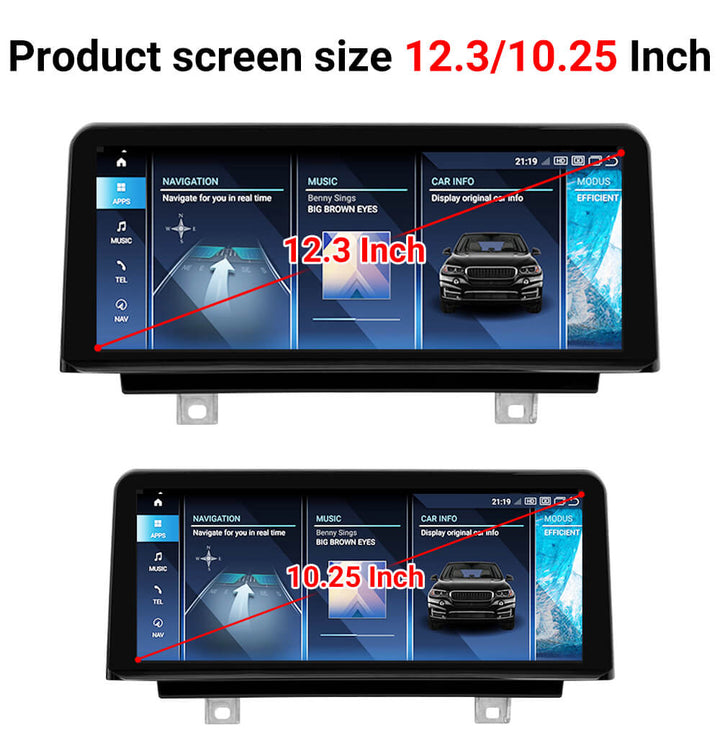 AuCar Android 13 12.3" Car Radio GPS Navigation For BMW 1 Series F20 F21 2011-2016 Car Multimedia Stereo Player Car Video