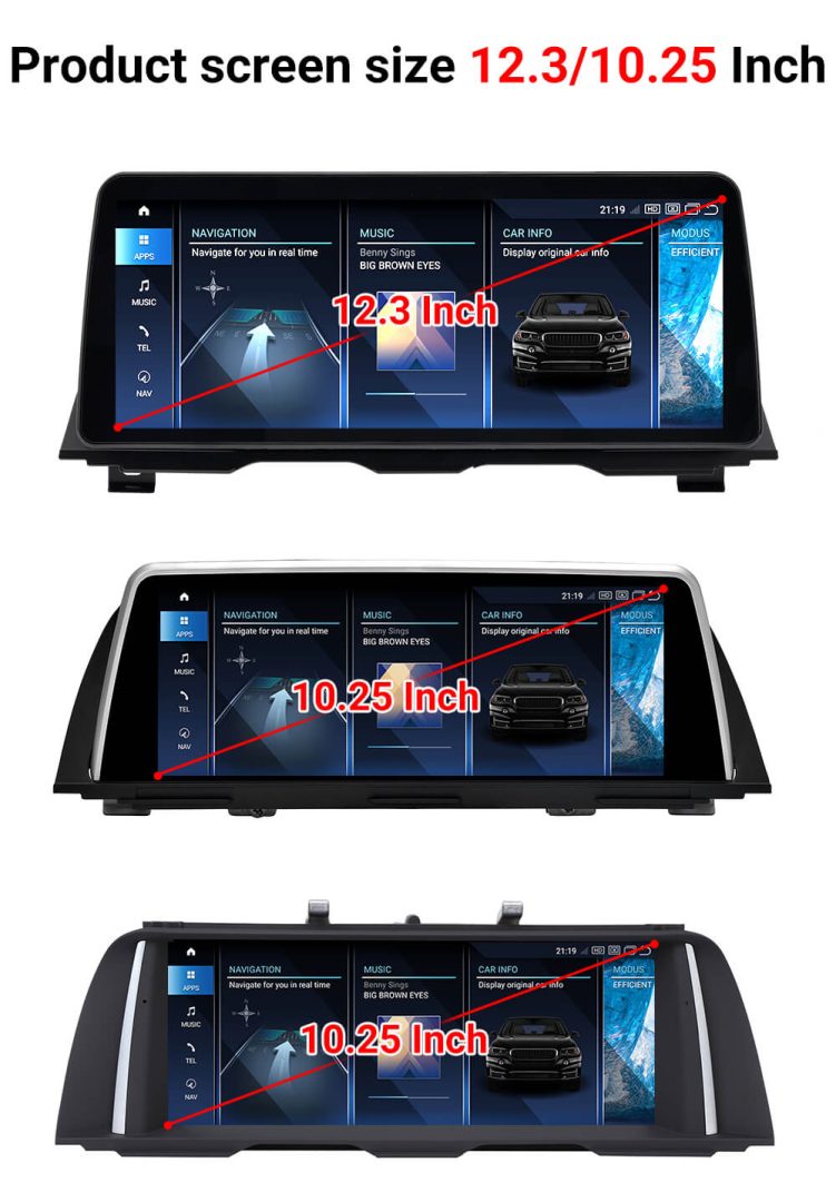 AuCar Android 13 Car Radio GPS Navigation For BMW 5 Series F07 GT 2011-2017 Car Multimedia Stereo Player Car Video