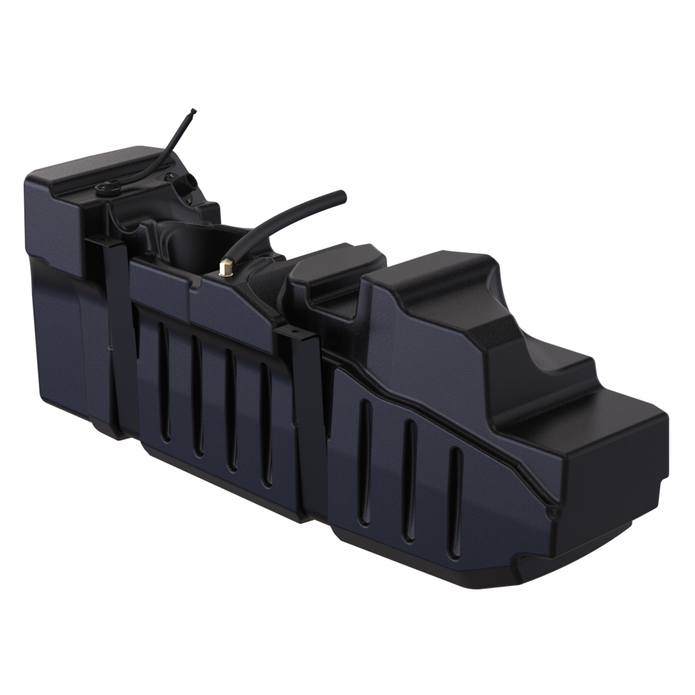 S&amp;B High-Capacity Fuel Tank for 2005-2026 Dodge Ram Cummins 6.7L, Crew and Quad Cab Short Bed