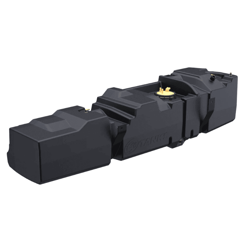 S&amp;B 60 Gallon High-Capacity Fuel Tank for 1999-2007 Ford F250, F350 Powerstroke 7.3L, 6.0L Crew Cab Short Bed