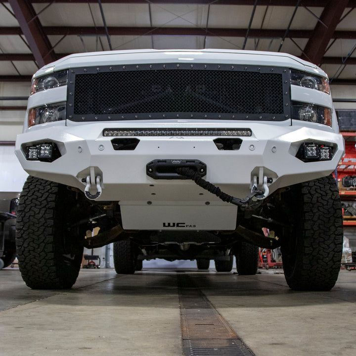 Wehrli 11-19 GM Duramax 6.6L Lower Splash Shield Kit - WCFab Grey