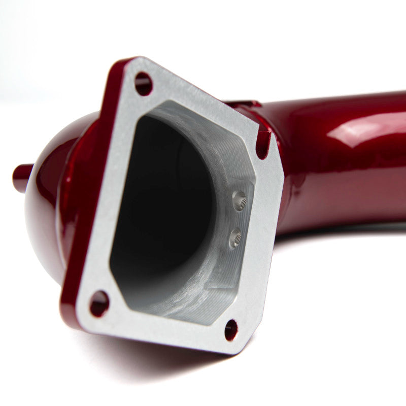 Wehrli 98.5-02 Cummins 5.9L 3.5in Intake Horn &amp; Driver Intercooler Pipe - Sparkle Bomber Orange