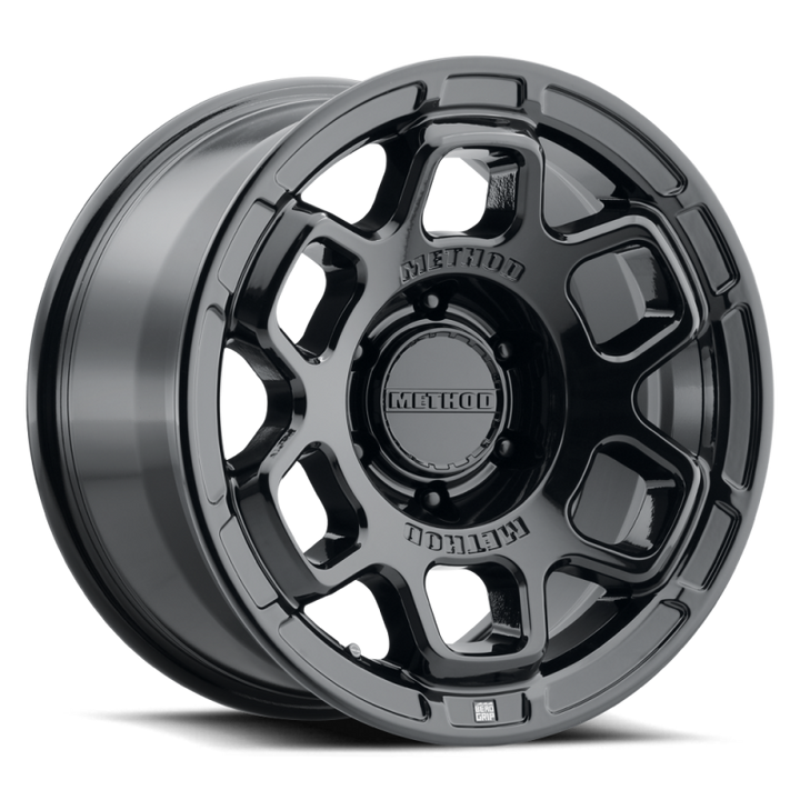 Method MR710-HD Bead Grip 17x8.5 / 6x5.5 / 0mm Offset / Gloss Black Wheel