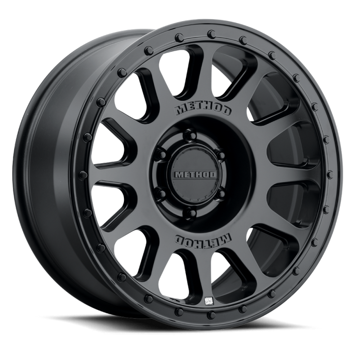 Method MR709 HD Bead Grip 20x 9in / ET12 / 6x5.5 BP / 106.25mm Bore - Black Wheel