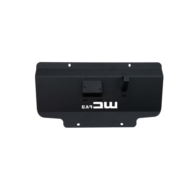 Wehrli 11-19 GM Duramax 6.6L Lower Splash Shield Kit - Semi-Gloss Black