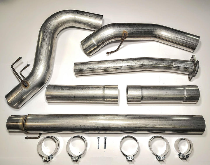 DIESELR Downpipe Back Exhaust - Single (2011-2024 Ford 6.7L F250/F350 Powerstroke) Exhaust DIESELR Tuning