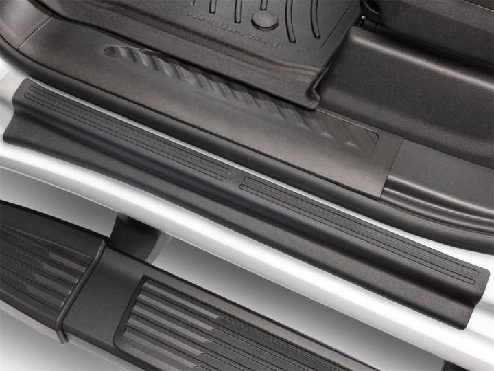 WeatherTech 20-25 Chevrolet Silverado Door Sill SillProtector - Black-4 Piece Set Double Cab