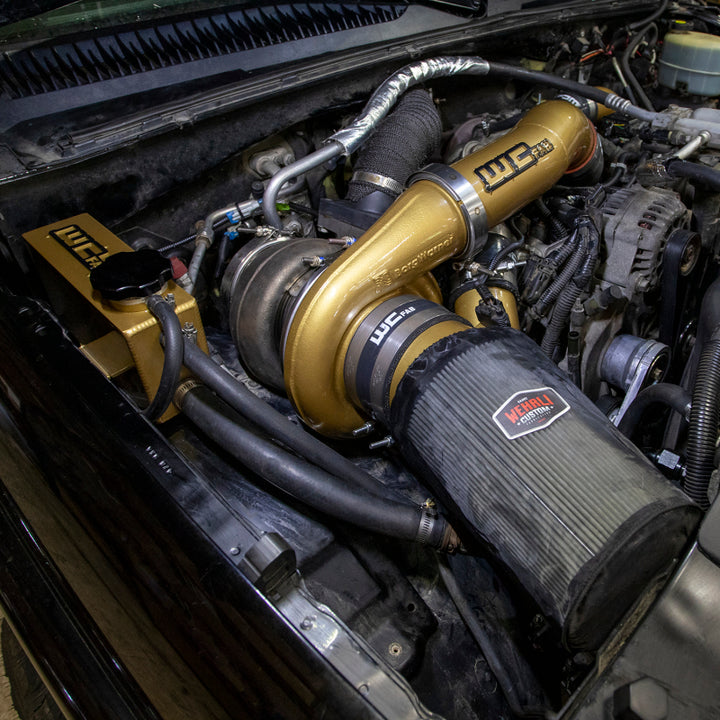 Wehrli 01-04 GM Duramax LB7 Twin Turbo Kit S400/Stock - Sparkle Copper