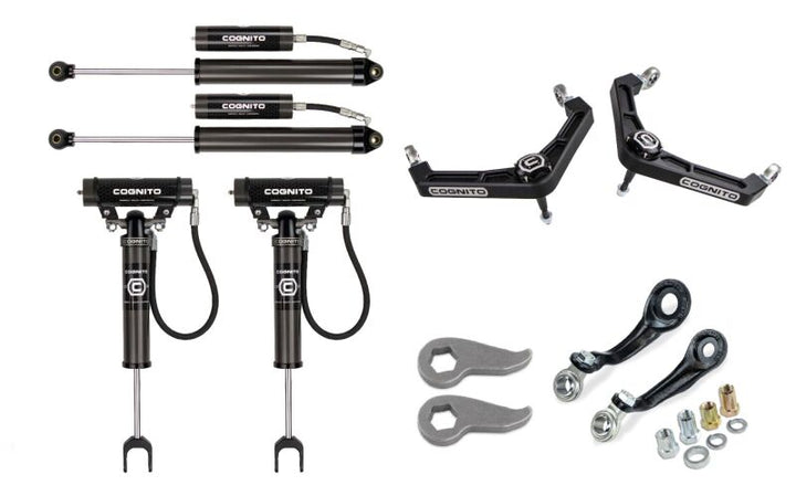 Cognito 20-26 Chevrolet Silverado 2500 HD 3in Premier Billet UCA Leveling Kit w/ 2.0 RR Shocks