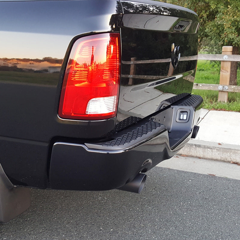 Flowmaster 09-24 Dodge Ram 1500 5.7L 4in Angle Cut Exhaust Tips - Black