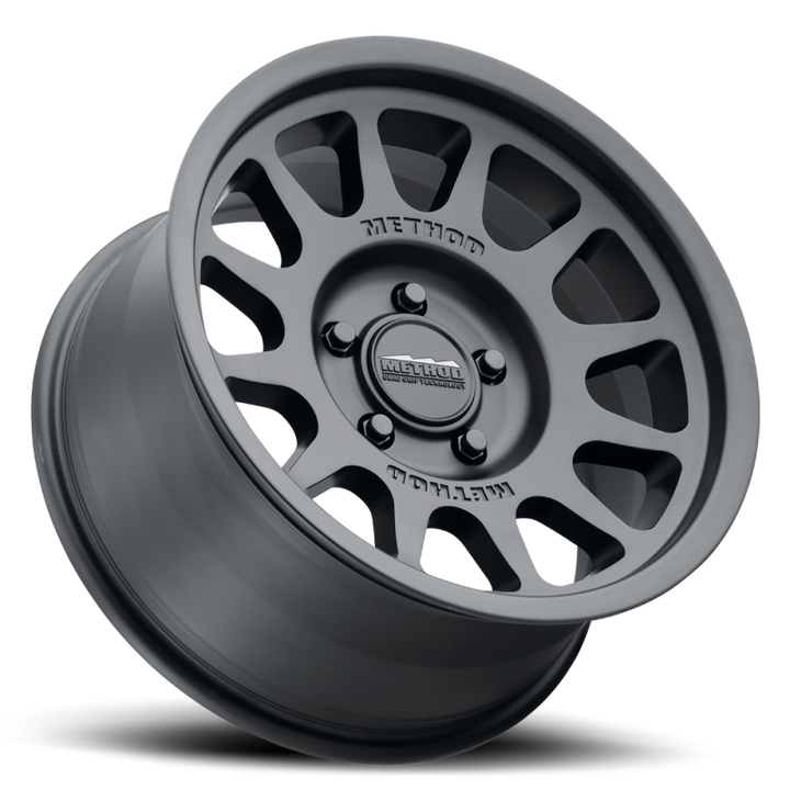 Method MR703 17x8.5 35mm Offset 5x150 110.5mm CB Bead Grip Matte Black Wheel