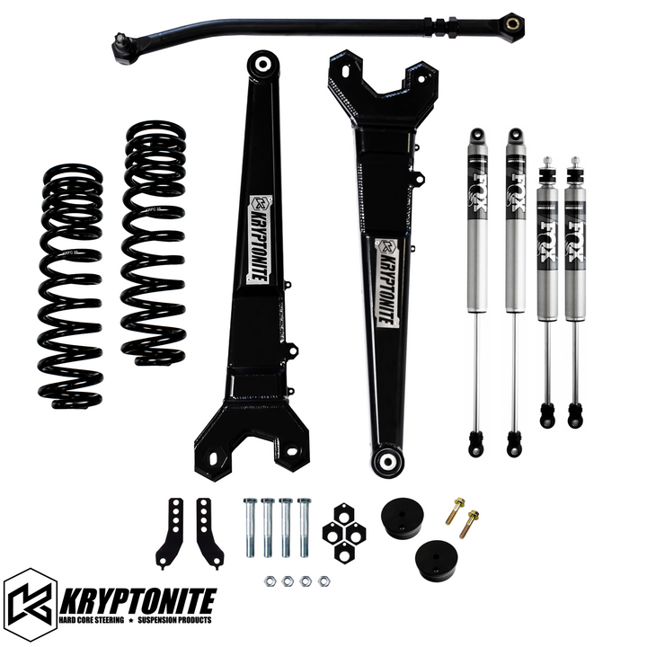 KRYPTONITE FORD SUPER DUTY F250/F350 STAGE 3 LEVELING KIT WITH FOX SHOCKS 2017-2023