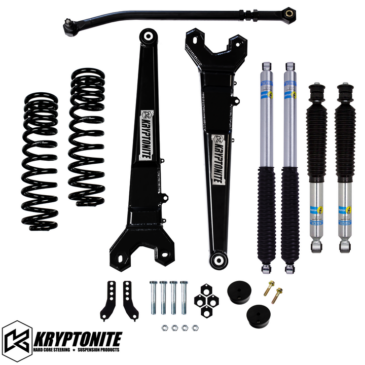 KRYPTONITE FORD SUPER DUTY F250/F350 STAGE 3 LEVELING KIT WITH BILSTEIN SHOCKS 2017-2023
