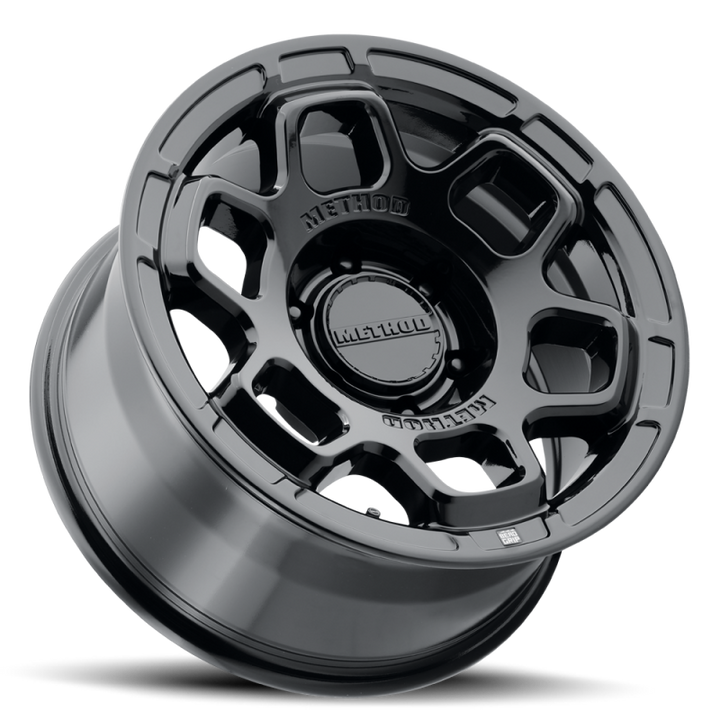 Method MR710-HD Bead Grip 17x8.5 / 6x5.5 / 0mm Offset / Gloss Black Wheel