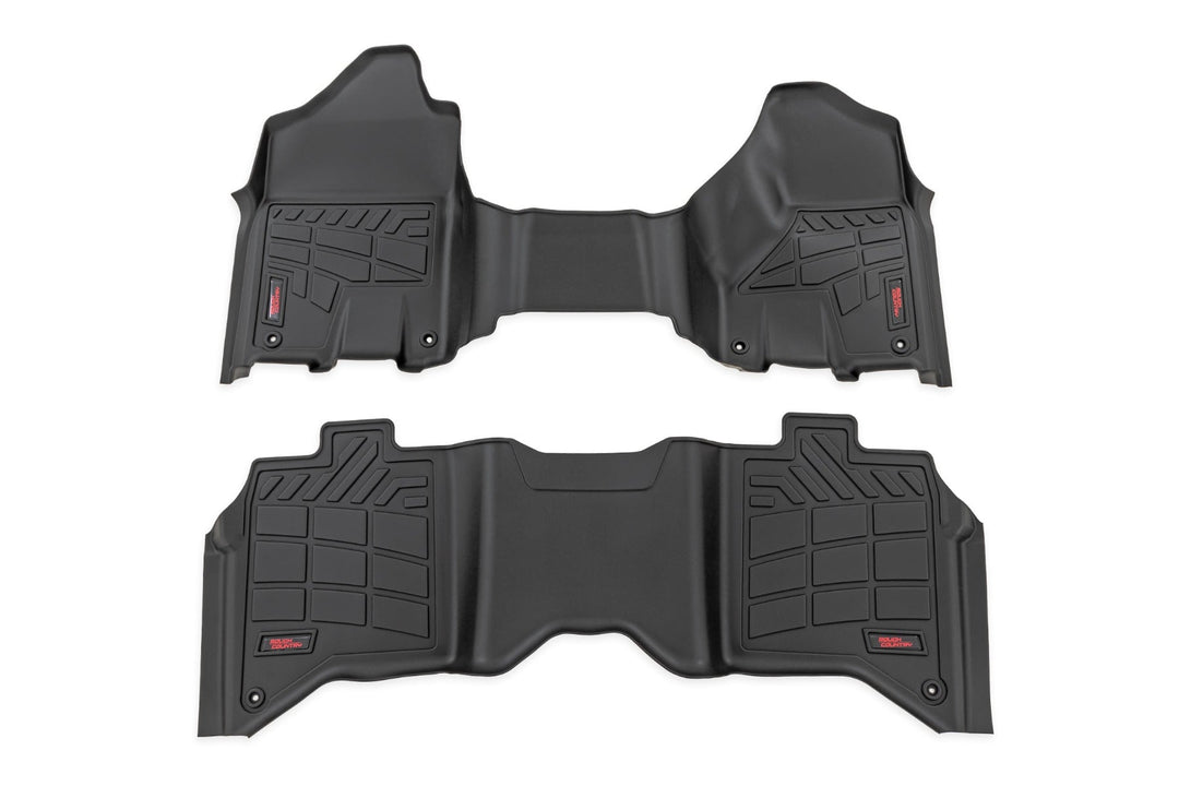 Sure-Fit Floor Mats | Front &amp; Rear | Crew | Ram 2500/3500 2WD/4WD (2019-2026)