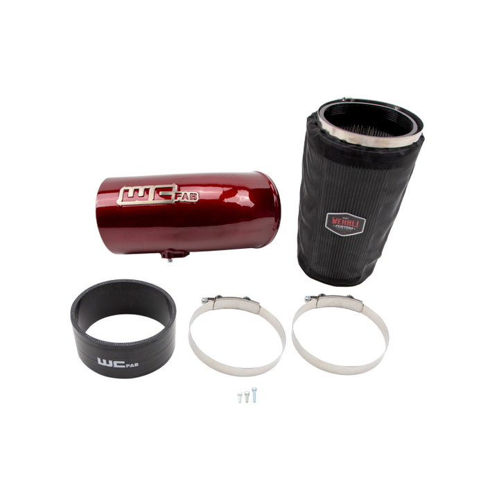 Wehrli Cummins High Mount 2nd Gen Swap 5in Intake Kit - Sparkle Copper
