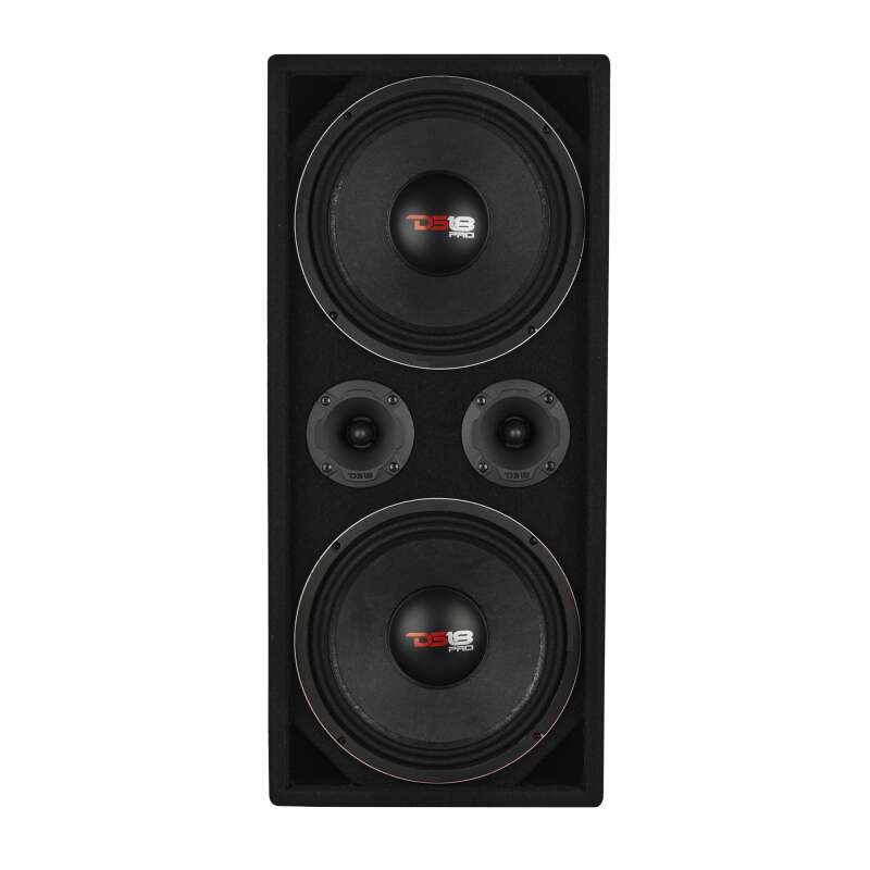 DS18 Loaded Ported Enclosure Incls PRO-X10M &amp; PRO-TWX2/FRP-1.2K4/ Cable &amp; Terminal- Black Carpet