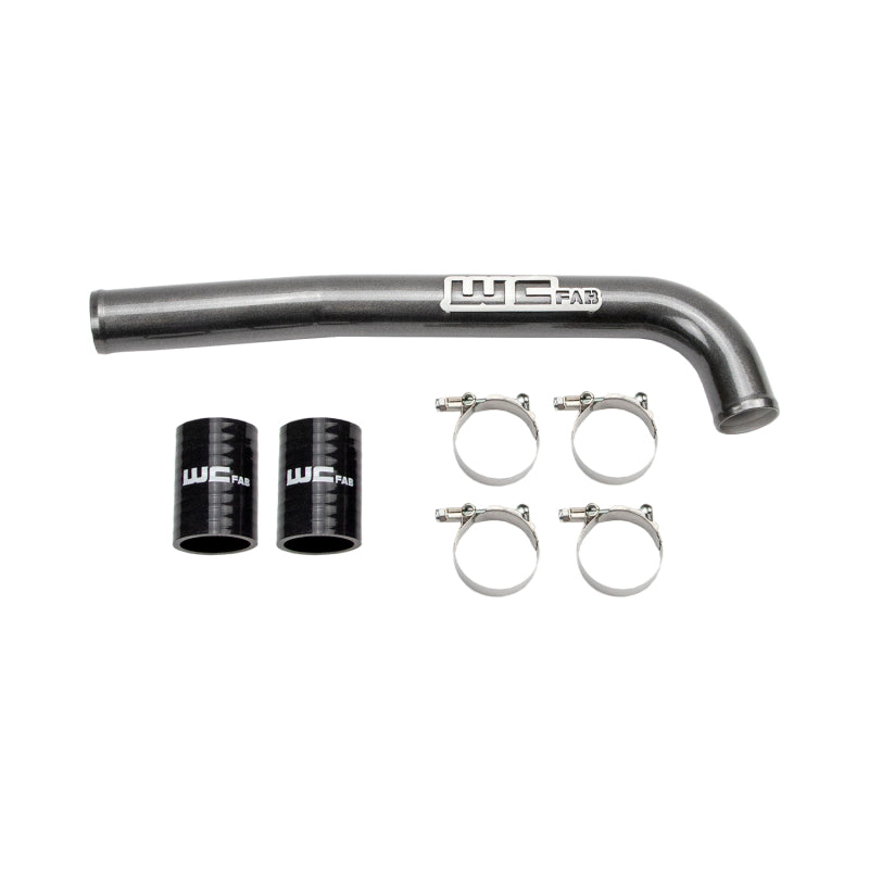 Wehrli 19-24 6.7L Cummins Standard Output (SO) Upper Coolant Pipe - Sparkle Granny Smith