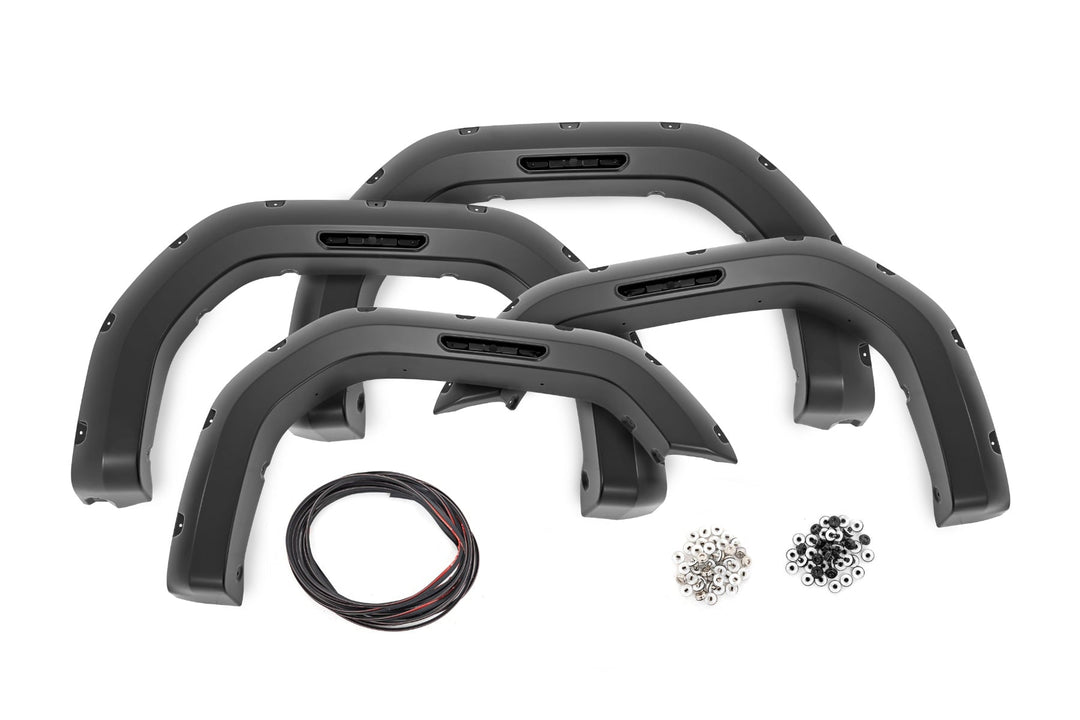 Pocket Fender Flares | GJI Dark Sky | GMC Sierra 2500 HD/Sierra 3500 HD (20-26)