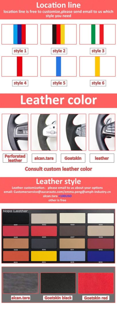 AuCar Carbon Fiber Steering Wheel Custom for Toyota Tacoma 2005-2015