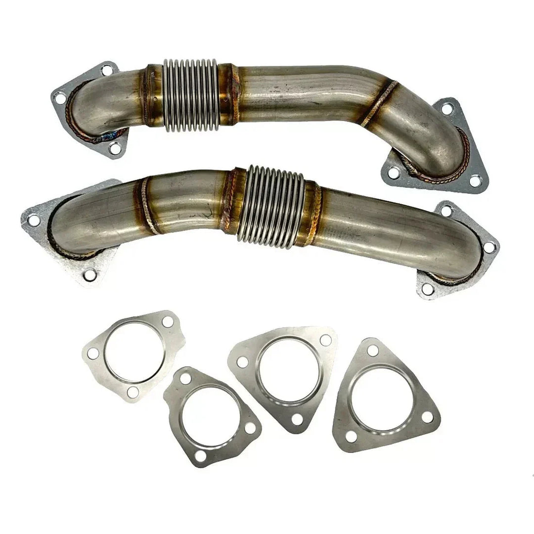 DIESELR Up-Pipes (2017-2024 GM 2500/3500 6.6L Duramax L5P) Up-pipes DieselR Parts 