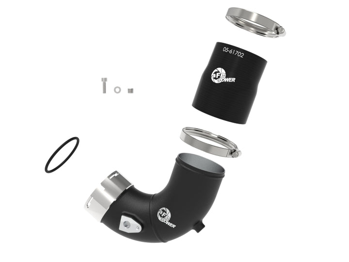 aFe BladeRunner 3in Aluminum Cold Charge Pipe Black RAM 1500 RHO 25-27 L6-3.0L (tt)