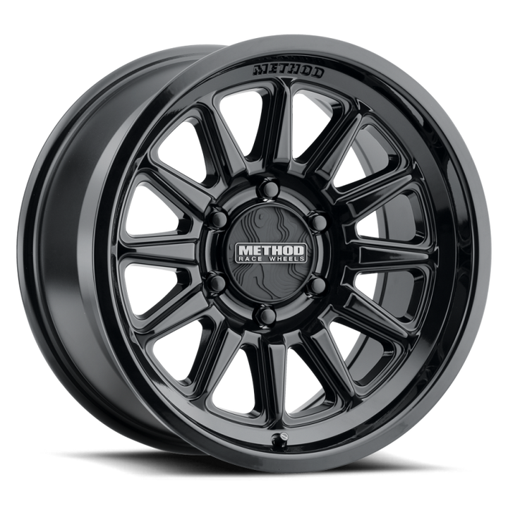 Method MR323 - 17x8.5 / 6x5.5 / ET 25 / 106.25 CB - Gloss Black
