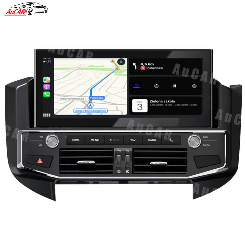 AuCAR 12.3 Inch Android 10.0 For Mitsubishi Pajero 2006-2017 Car Radio Multimedia Player Auto GPS Carplay