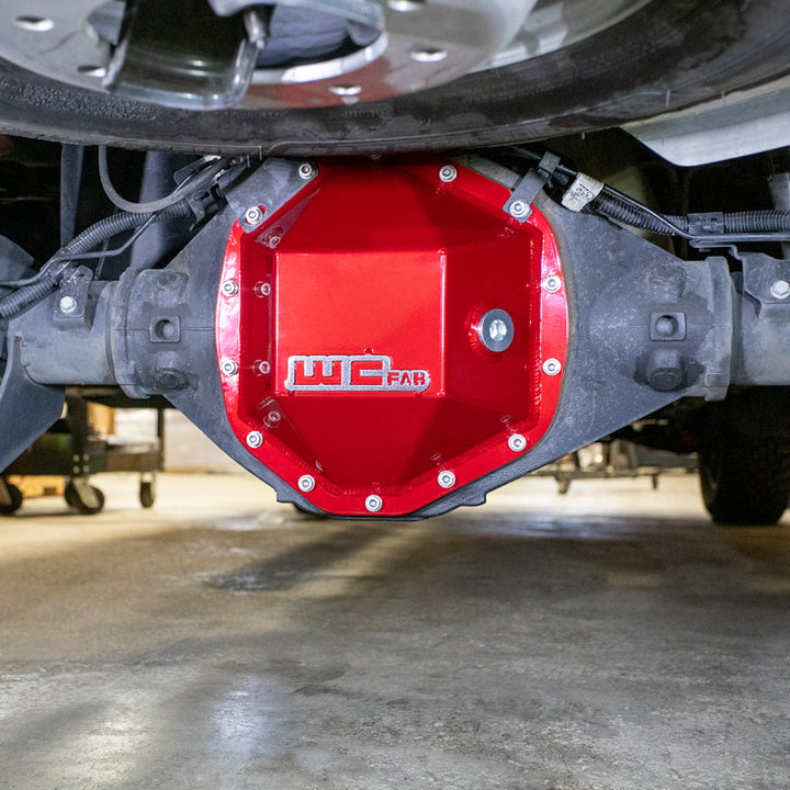 Wehrli 20-26 GM Duramax/19-24 Cummins Rear Axle Differential Cover - Flat Black