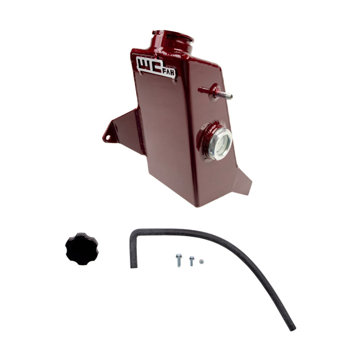 Wehrli 10-12 Cummins 6.7L OEM Placement Coolant Tank - Sparkle Bomber Orange
