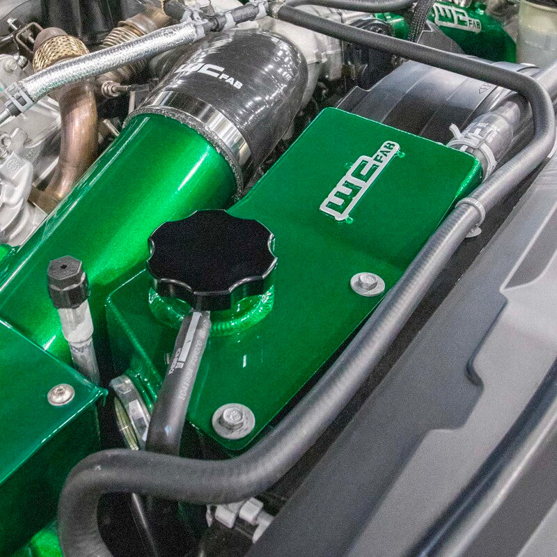 Wehrli 17-25 Ford Power Stroke 6.7L Secondary Coolant Tank - Candy Teal