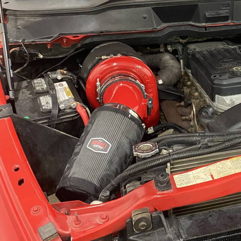 Wehrli 03-07 Cummins 5.9L Twin Turbo Kit S400/Stock - Semi-Gloss Black