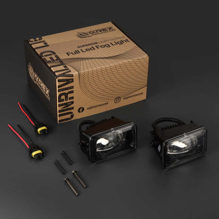 AlphaRex Bezel &amp; Wiring Kit For 15-17 Ford F150