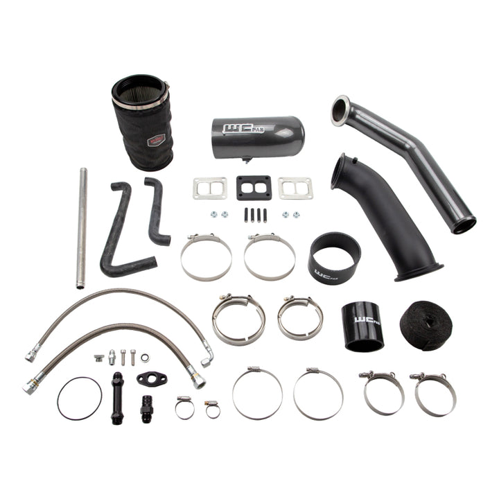 Wehrli 04.5-07 Cummins 5.9L S400 High Mount Turbo 2nd Gen Swap Kit - Chevy Orange
