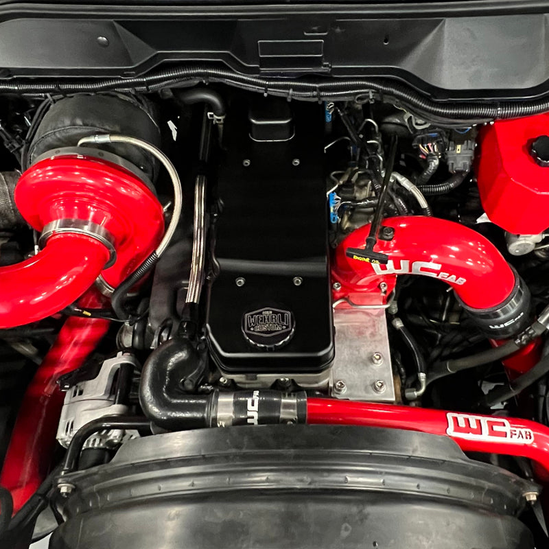 Wehrli 06-18 Cummins 5.9L/6.7L WCFab X D&amp;J Precision Billet Valve Cover - Sparkle Copper