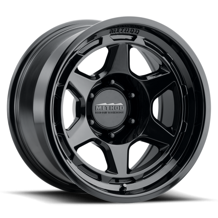 Method MR708 Bead Grip 17x9 -38mm Offset 6x135 87mm Centerbore - Gloss Black Wheel