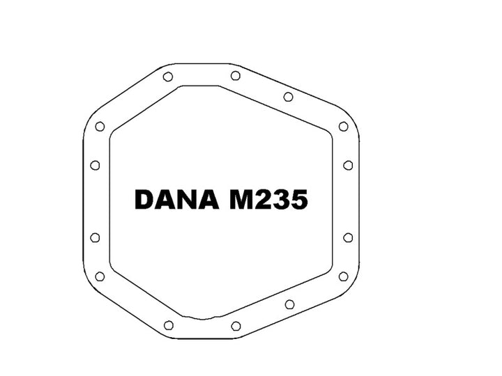 aFe POWER Street Series Front Diff Cover Raw w/ Machined Fins Ford F-250/350 23-26(Dana M235)