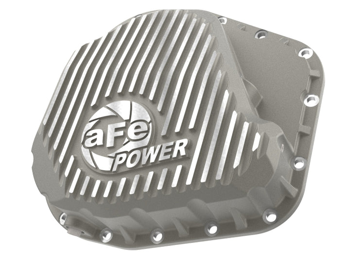 aFe POWER Street Series Rear Diff Cover Raw w/ Machined Fins Ford F-250/350 23-26 (Sterling 11.6)